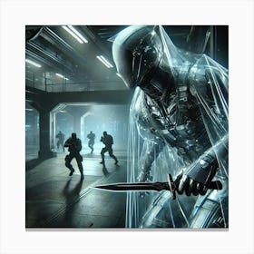 Sci Fi Shadow Operative Cloaking Device 1024x1024 Canvas Print