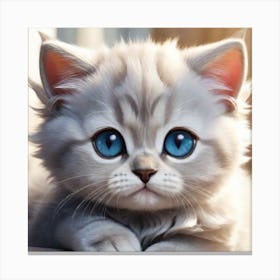 cute cat 2 Canvas Print