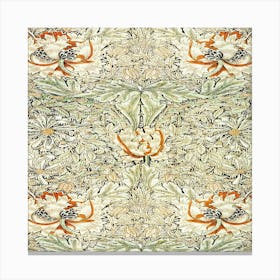 Morris Floral Pattern Canvas Print