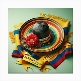 Ecuadorian Hat Canvas Print