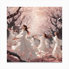 Cherry Blossoms 1 Canvas Print