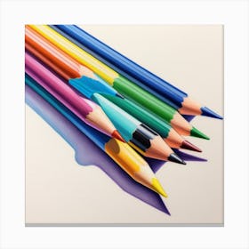 Pencils Canvas Print