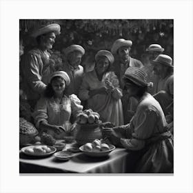 'The People' Canvas Print