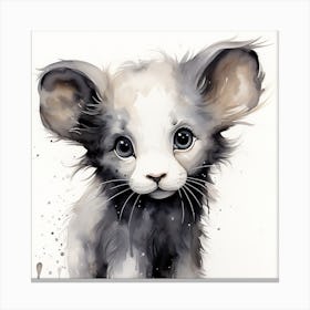 Lion Cub Canvas Print