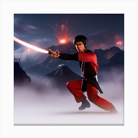 Kung Fu Master Canvas Print