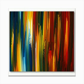 Paint Rainbow Canvas Print