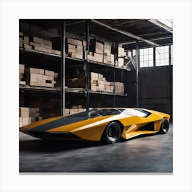 Lamborghini Canvas Print