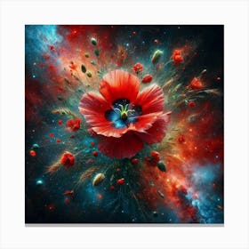 Red Poppy Canvas Print