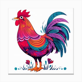 Rooster 2 Canvas Print