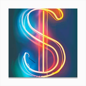 Dollar Sign Canvas Print