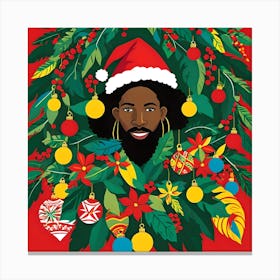 JAMACIAN CHRISTMAS Canvas Print