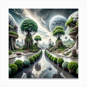 Landscapes Of The Future Canvas Print