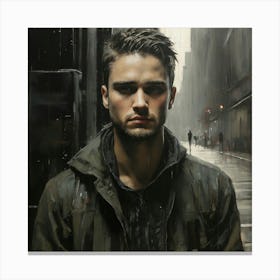 'The Rain' 1 Canvas Print