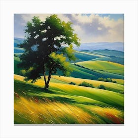 Lone Tree 18 Canvas Print