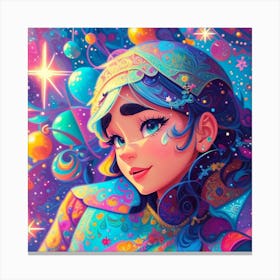 Space Chic Canvas Print