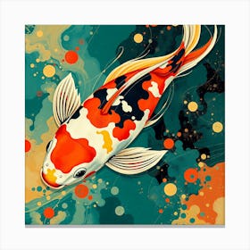 Koi Fish 81 Canvas Print