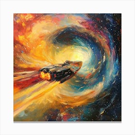 Spaceship Art 1 Canvas Print