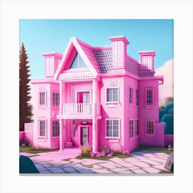 Barbie Dream House (161) Canvas Print