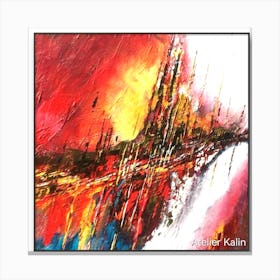 Abstract Painting 20 Canvas Print