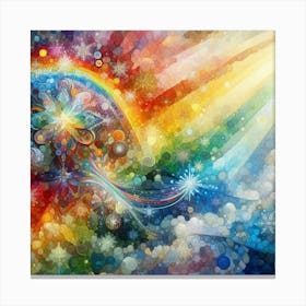 Rainbow In The Sky 1 Canvas Print