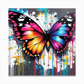 Colorful Butterfly 26 Canvas Print