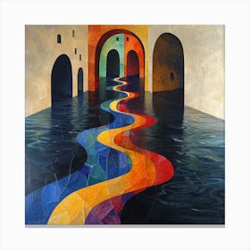 Rainbow Bridge Canvas Print