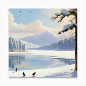 Winter Landscape 1 Canvas Print