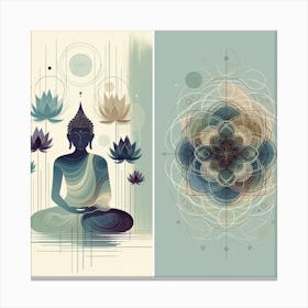 Buddha 90 Canvas Print