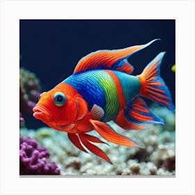 Color Fish Canvas Print