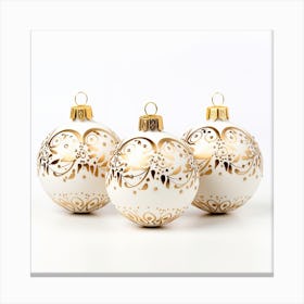 Christmas Ornaments 7 Canvas Print