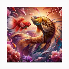 Koi Fish 7 Canvas Print