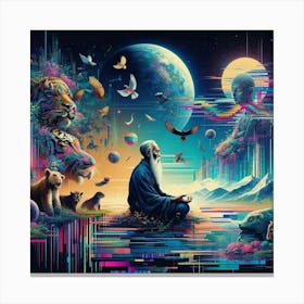 Zen Meditation Canvas Print