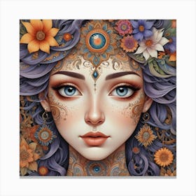 Mermaid 7 Canvas Print