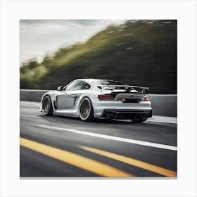 Audi R8 Gt3 Canvas Print