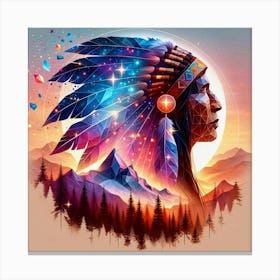 Native American Heritage Collection 5 Canvas Print