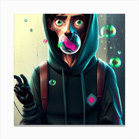 Bubbles Canvas Print