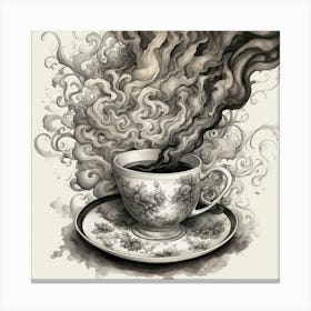 Tea Art 30 Canvas Print