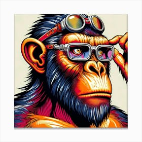 Chimpanzee Canvas Print