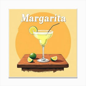 Margarita Cocktail 03 Canvas Print