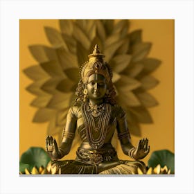 Buddha Statue 2 Canvas Print