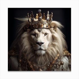 Lion Kinggg #1 -Juangisme Canvas Print