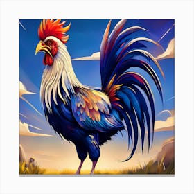 Rooster Canvas Print