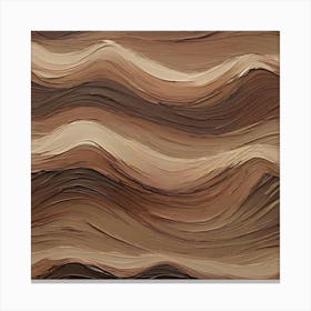 Wavy Waves Canvas Print