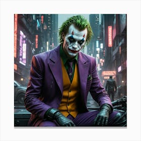 Joker 628 Canvas Print