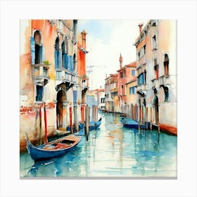 Grand Canal In Venice Canvas Print