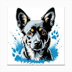 Australian Cattle Dog Canvas Print