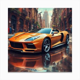 Lamborghini 244 Canvas Print