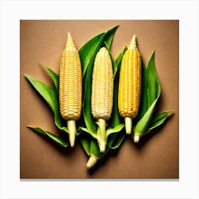 Sweetcorn As A Logo (66) Canvas Print