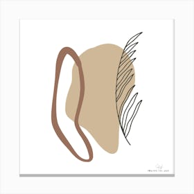 Ear Print.A fine artistic print that decorates the place. Canvas Print