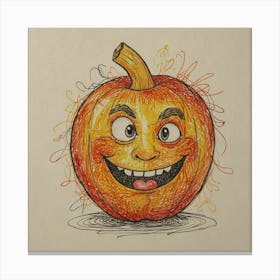 Halloween Pumpkin 4 Canvas Print